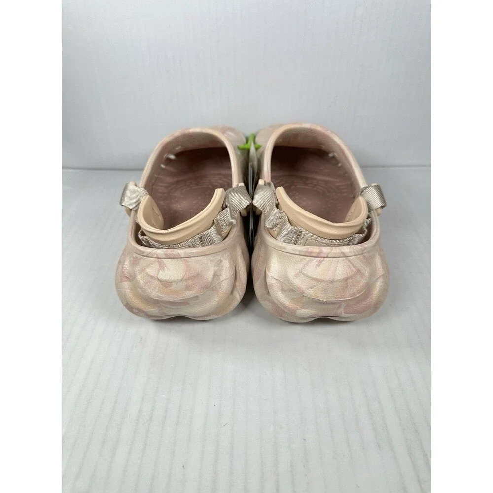 Crocs Echo Marble Clogs Mens 5 / Womens 7 Quartz Shoes 208454-6WS NEW